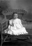 Box 6, Neg. No. 2232: Baby Sitting in a Chair