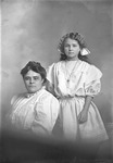 Box 7, Neg. No. 2888: Mrs. Marie Campbell and Joy Askew