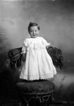 Box 7, Neg. No. 2878C: Baby Standing on a Chair