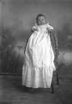 Box 8, Neg. No. 3145: Baby in a Christening Gown by William R. Gray