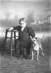 Box 8, Neg. No. 3041B: Boy with a Dog by William R. Gray