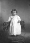 Box 8, Neg. No. 3057: Baby Standing on a Chair by William R. Gray