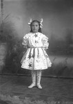Box 8, Neg. No. 3171: Girl Standing by William R. Gray