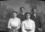 Box 9, Neg. No. 3280: W.H. Jones and G. B. Nicholas with Their Wives by William R. Gray