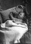 Box 9, Neg. No. 37034: Baby Covered with a Blanket by William R. Gray