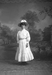 Box 9, Neg. No. 4453: Woman Wearing a Hat by William R. Gray