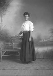 Box 9, Neg. No. 4490B: Woman Standing by William R. Gray