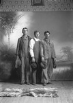 Box 9, Neg. No. 4590: Walter Snell, George Widner and Judson Adcock by William R. Gray