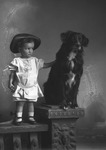 Box 9, Neg. No. 4676B: Baby and Dog Jess - March Hawthorne by William R. Gray