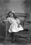 Box 10, Neg. No. 4776A: Girl on a Chair by William R. Gray