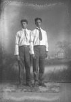 Box 10, Neg. No. 4825A: Two Black Men Standing by William R. Gray