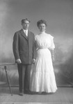 Box 10, Neg. No. 4817C: Man and Woman Standing by William R. Gray