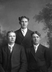 Box 11, Neg. No. 5002A: Three Men in Suits