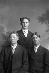 Box 11, Neg. No. 5002B:  Three Men in Suits