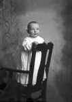 Box 11, Neg. No. 6032xy: Baby Standing on a Chair by William R. Gray