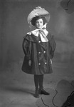 Box 11, Neg. No. 6044B: Girl in a Dark Coat by William R. Gray