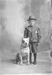 Box 11, Neg. No. 6270: Boy Standing with a Dog