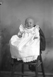 Box 12, Neg. No. 6483: Baby in a Christening Gown by William R. Gray