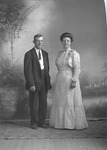 Box 12, Neg. No. 6528B: Liberty Lewis Ratliff and His Wife, Loretta Jane Durham