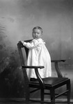 Box 12, Neg. No. 6537A: Baby Standing Backwards by William R. Gray