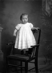 Box 13, Neg. No. 9265: Baby Standing on a Chair