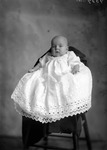 Box 14, Neg. No. 9537A: Baby in a Christening Gown