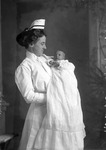 Box 15, Neg. No. 9740: Nurse Holding a Baby