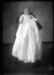 Box 18, Neg. No. 18033:  Baby in a Christening Gown