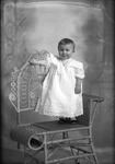Box 18, Neg. No. 18028: Girl Standing on a Chair
