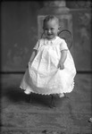 Box 18, Neg. No. 19098: Baby Sitting on a Chair