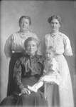 Box 19, Neg. No. 22087: Henrietta Clarissa "Etta" Mrs. Budge Patton, Mrs. Patton and Baby