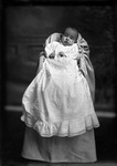 Box 19, Neg. No. 25077: Baby in a Christening Gown