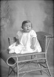 Box 19, Neg. No. 25055: Baby on a Chair