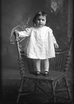 Box 23, Neg. No. 30663: Baby Standing on a Chair