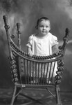 Box 25, Neg. No. 50014: Baby Standing on a Chair