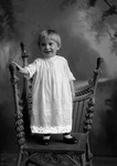 Box 25, Neg. No. 50012: Baby Standing on a Chair
