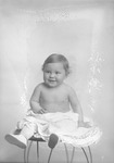 Box 26-1, Neg. No. 30953: Baby Sitting on a Table