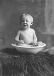 Box 26-1, Neg. No. 33016: Baby in a Washbowl