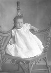 Box 26-1, Neg. No. 31096: Baby Sitting in a Chair