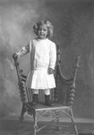 Box 26-1, Neg. No. 31099: Girl Standing on a Chair