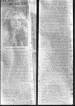 Box 26-1, Neg. No. Unknown: Lenore Cornwell in City Edition- Paris Newspaper
