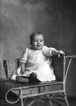 Box 26-3, Neg. No. 35054: Baby Sitting on a Chair