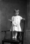 Box 26-3, Neg. No. 38018 12: Girl Standing on a Chair