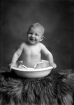 Box 27, Neg. No. 39088: Baby Sitting in a Bowl