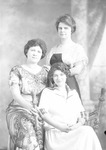 Box 27, Neg. No. 39438R: Mrs. Claude Hoaglin and Two Women