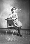 Box 29, Neg. No. 40398: Girl Sitting on a Chair