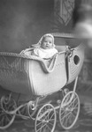 Box 30, Neg. No. 40000: Baby in a Carriage