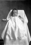 Box 32, Neg. No. 49100: Baby in a Christening Gown