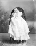 Box 32-2, Neg. No. 768:  Baby in a Christening Gown