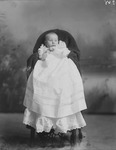 Box 32-2, Neg. No. 768:  Baby in a Christening Gown
